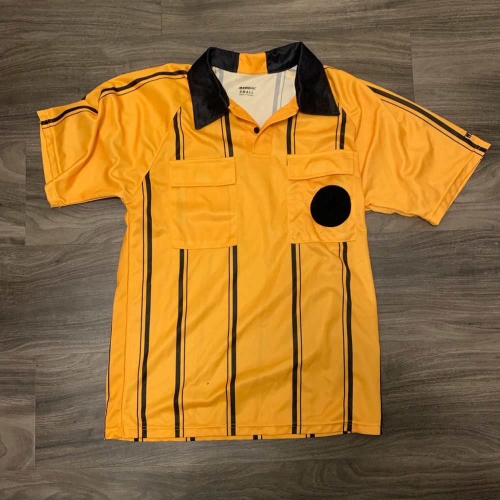 Kwik goal referee soccer football shirt